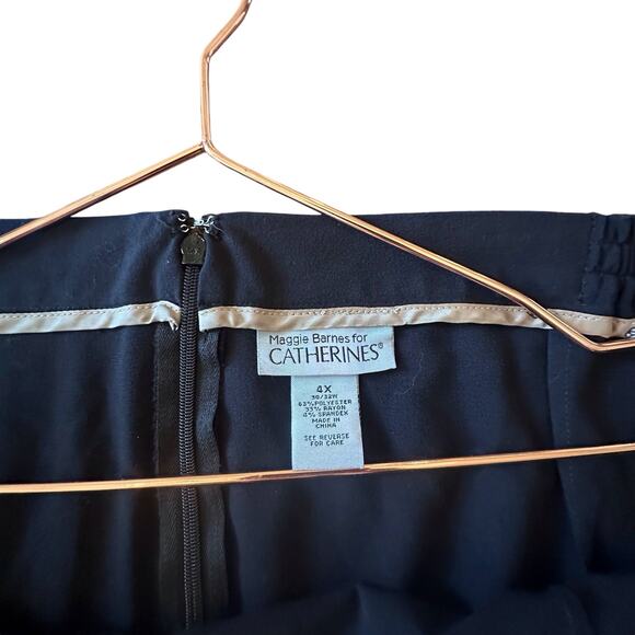 Maggie Barnes for Catherine's Black Skirt - Size 4X - Picture 5 of 7